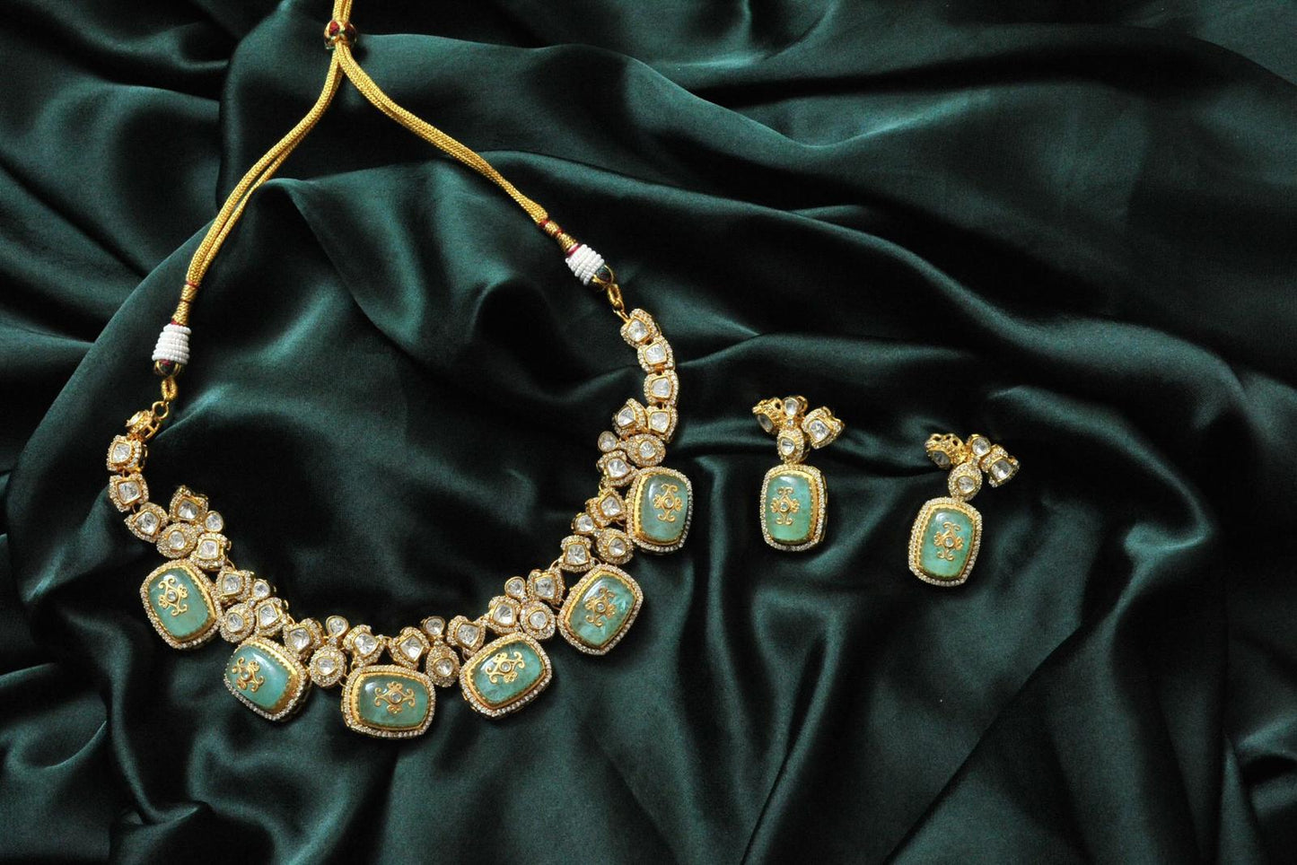 Kundan Choker Necklace Set