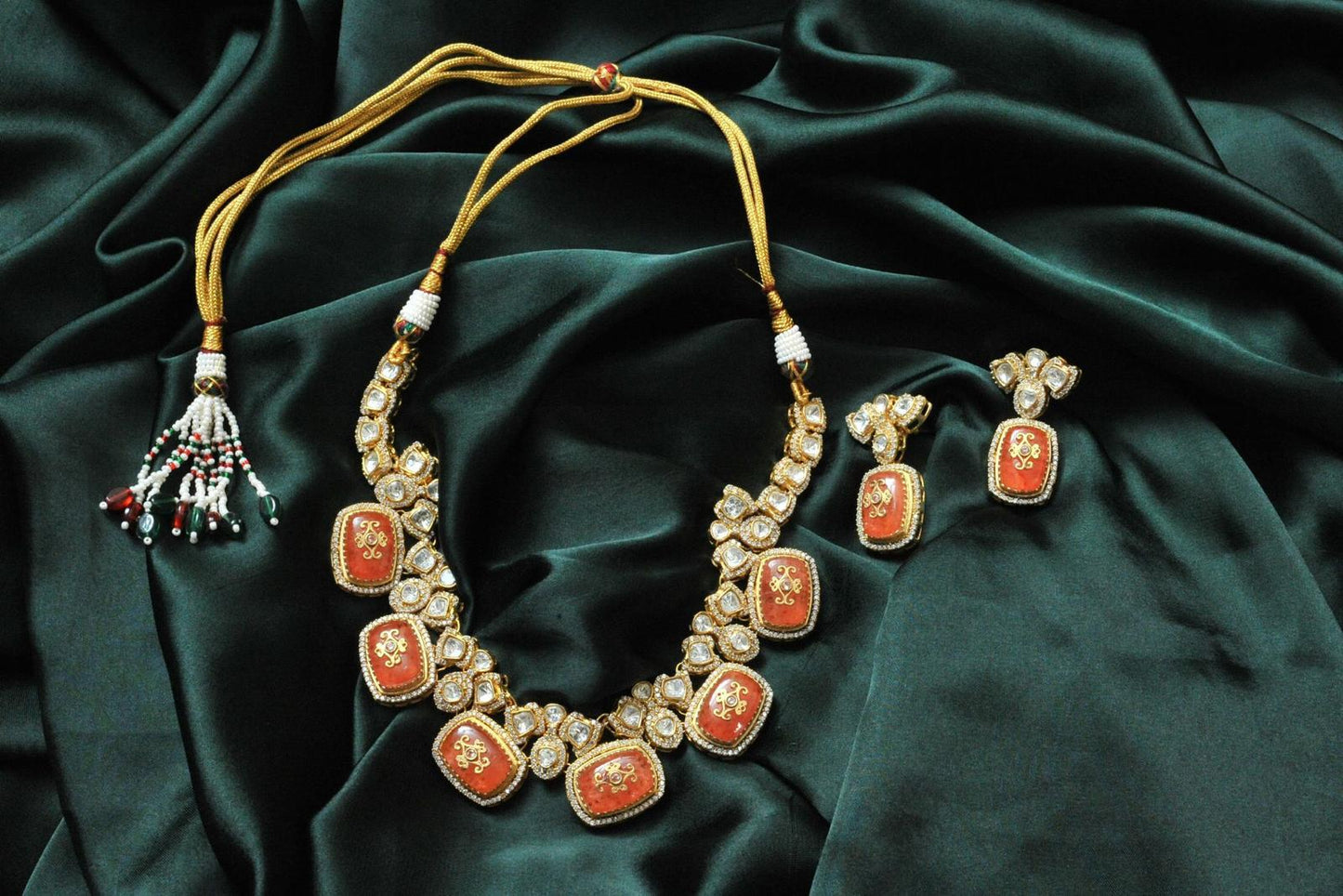 Kundan Choker Necklace Set