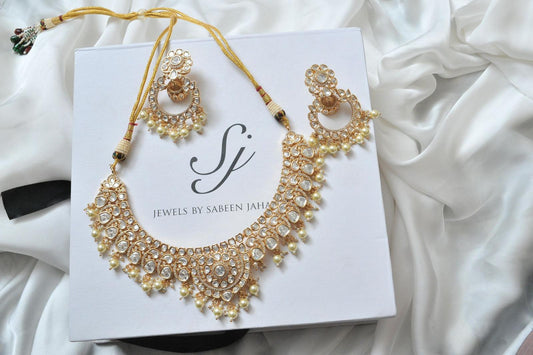 Gajra Madrasi Necklace Set